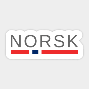 Norway | Norsk | Norge Sticker